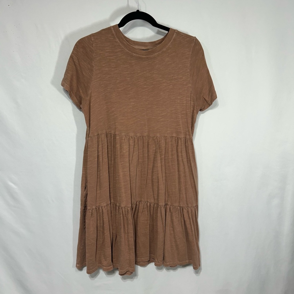 Old Navy Tan Short Sleeve dress